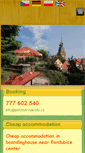 Mobile Screenshot of penzion-nakrete.cz